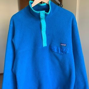 Vintage Patagonia Fleece Synchilla Snap Pullover Sweater